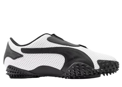 Puma Mostro Perforated Leather White Black