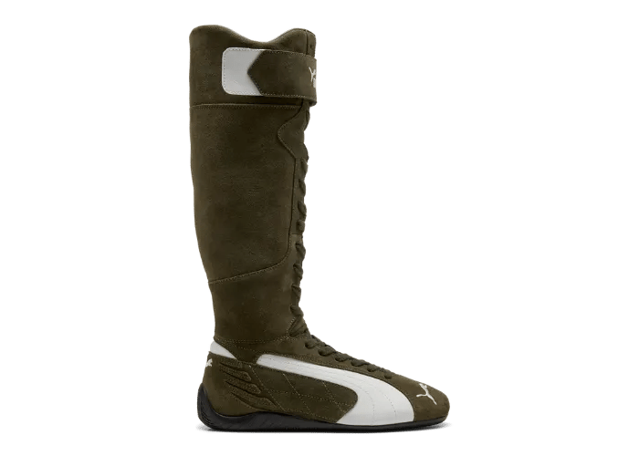 Puma Speedcat Boots Dark Olive Ivory (W) - 403770-04