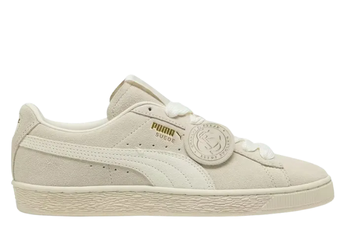 いし様　靴　ecru サイズ37 Puma Suede Charles F. Stead Ash Gray Ivory - 405341-01