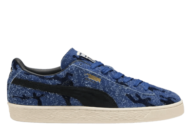 Puma Suede Flock Blue Jewel Club Navy