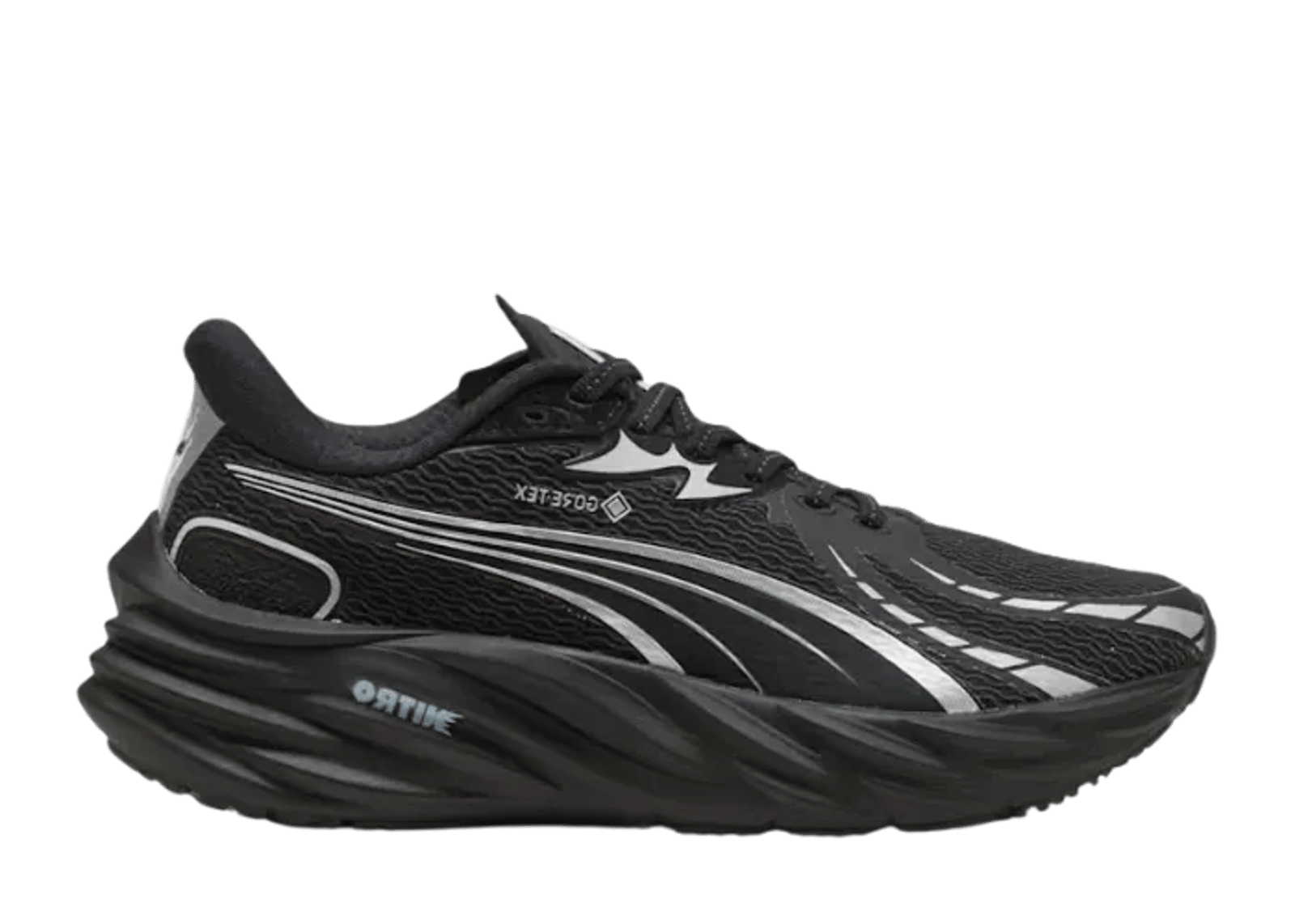 Puma Velocity Nitro 4 Gore-Tex Black Silver (W)