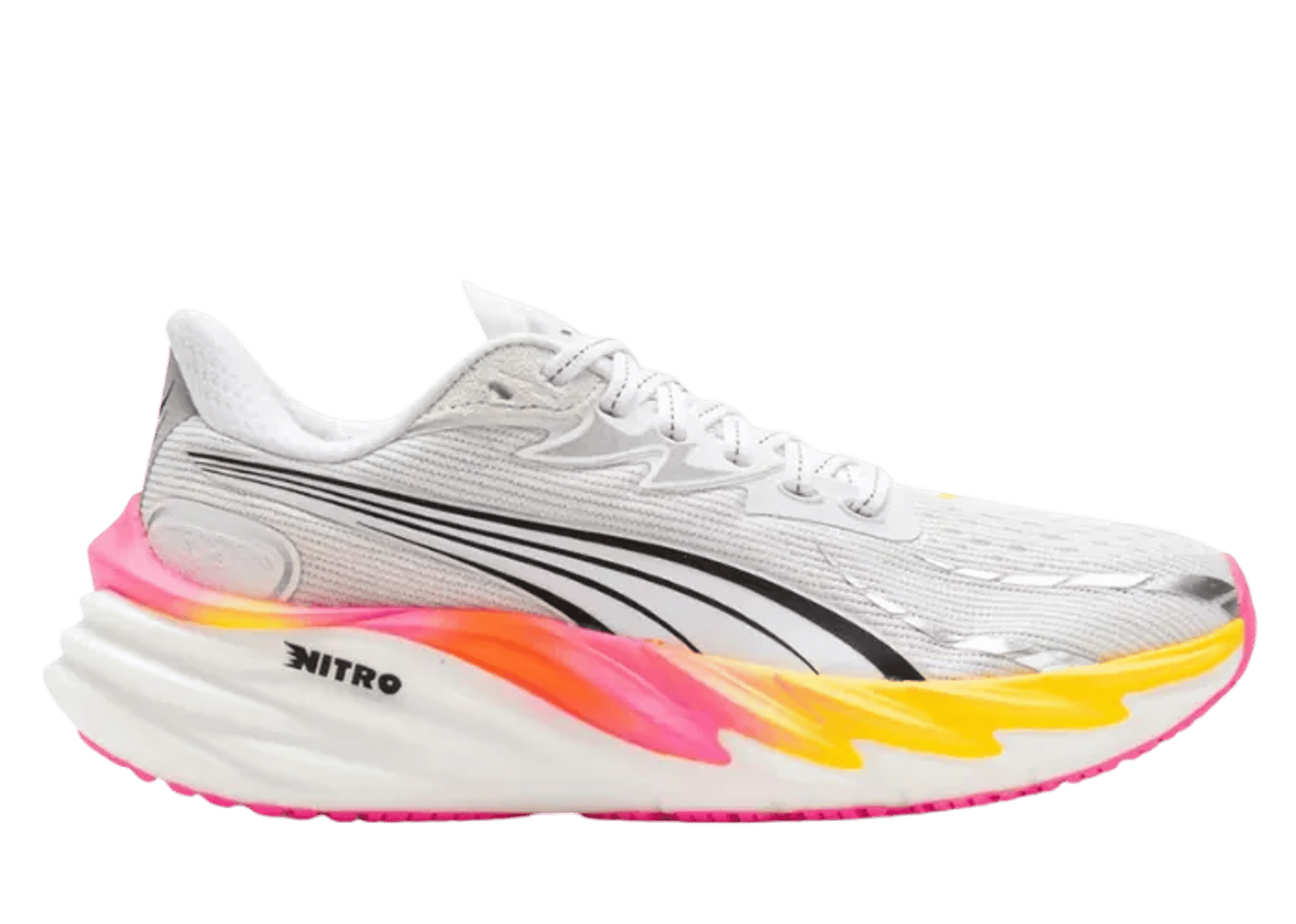 Puma Velocity Nitro 4 White Ultra Blue Poison Pink (W)