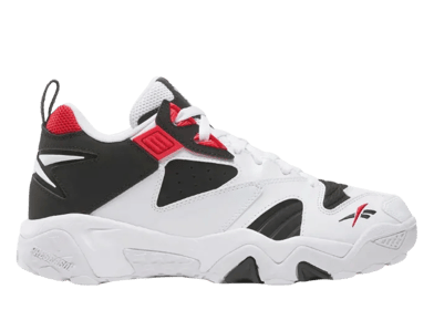 Reebok Brutus Low White Black Vector Red