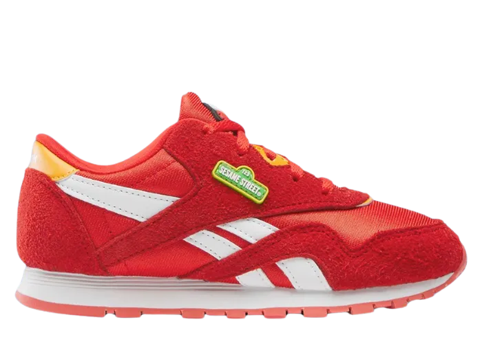 Reebok Classic Nylon Sesame Street Elmo (GS) - 100230746 NEW Reebok size 3 Kids Elmo Classic Nylon Red Sesame Street shoes main image 0
