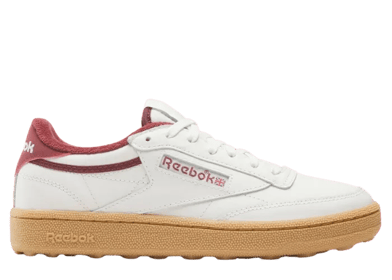 Reebok Club C Golf White Burgundy Gum (W)