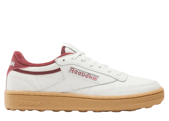 Reebok Club C Golf White Burgundy Gum (W)