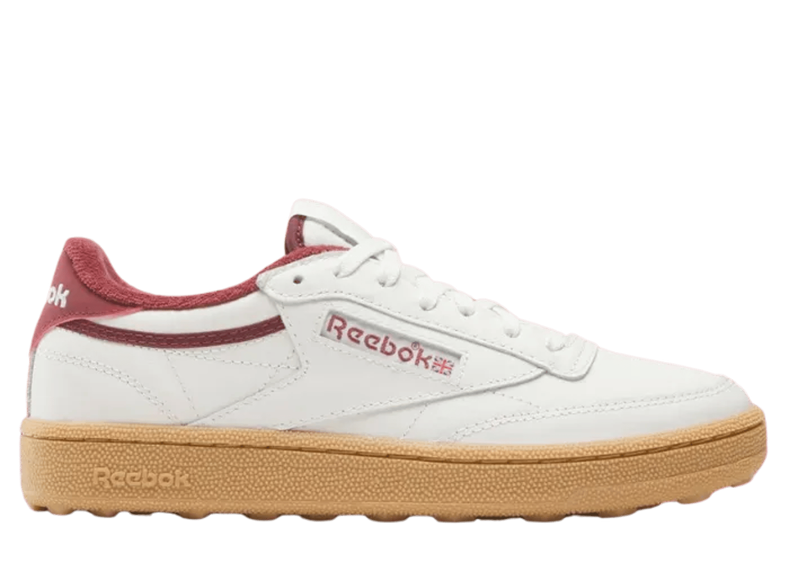 Reebok Club C Golf White Burgundy Gum (W)