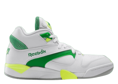 Reebok Court Victory Pump Glen Green Solar Acid Yellow