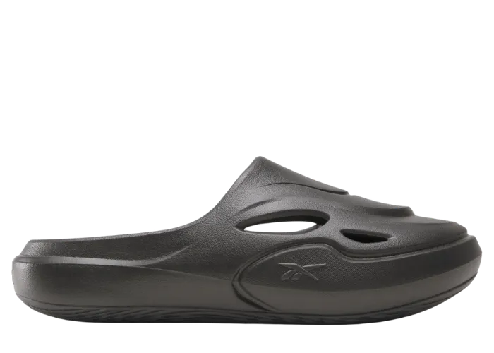 Reebok DMX Recovery Mule Unisex Size M9 W10 Black 100244588 Basketball Slides Reebok DMX Recovery Mule “Triple Black” - Style Code  main image 2