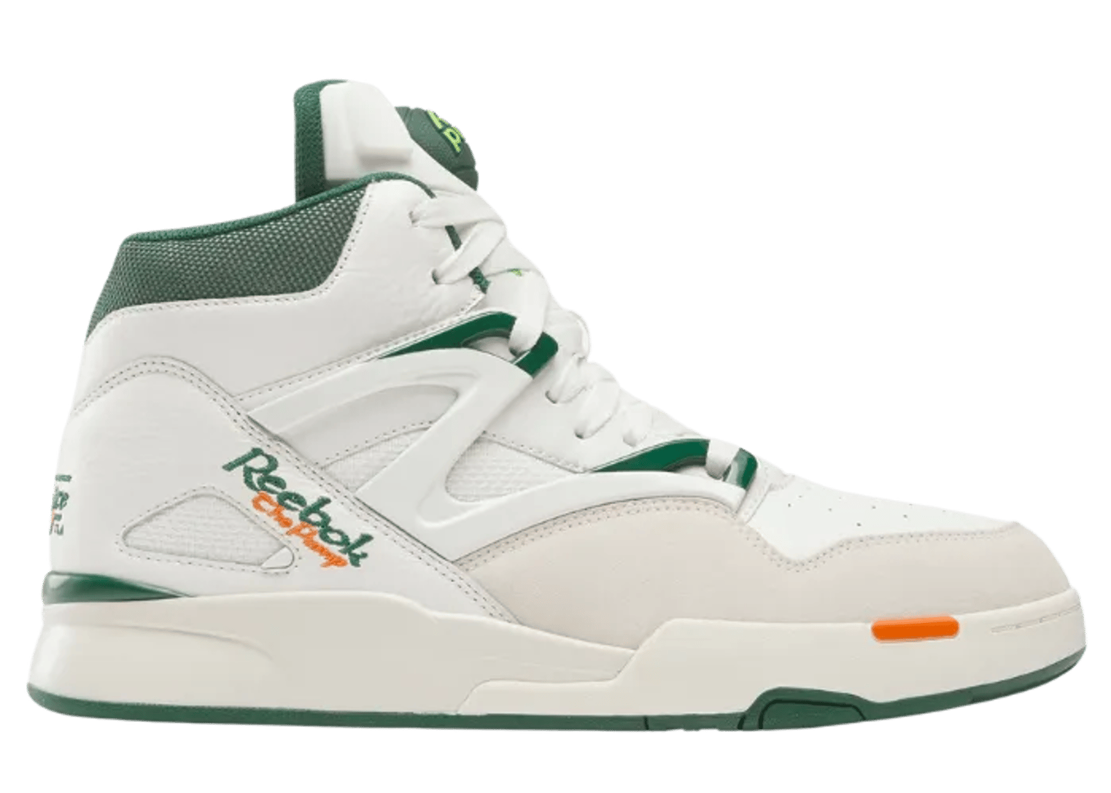 Reebok Pump Omni Zone II Dark Green Chalk White