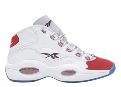 Reebok Question Mid Red Toe 25th Anniversary