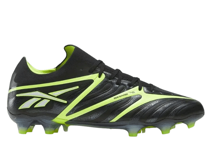 Reebok Sidewinder 26 Elite FG Black Digital Lime