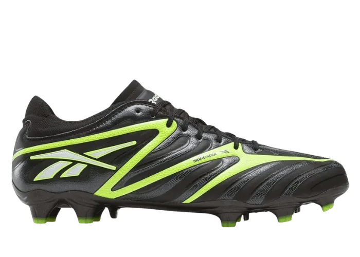 Reebok Sidewinder 26 Pro FG Black Digital Lime