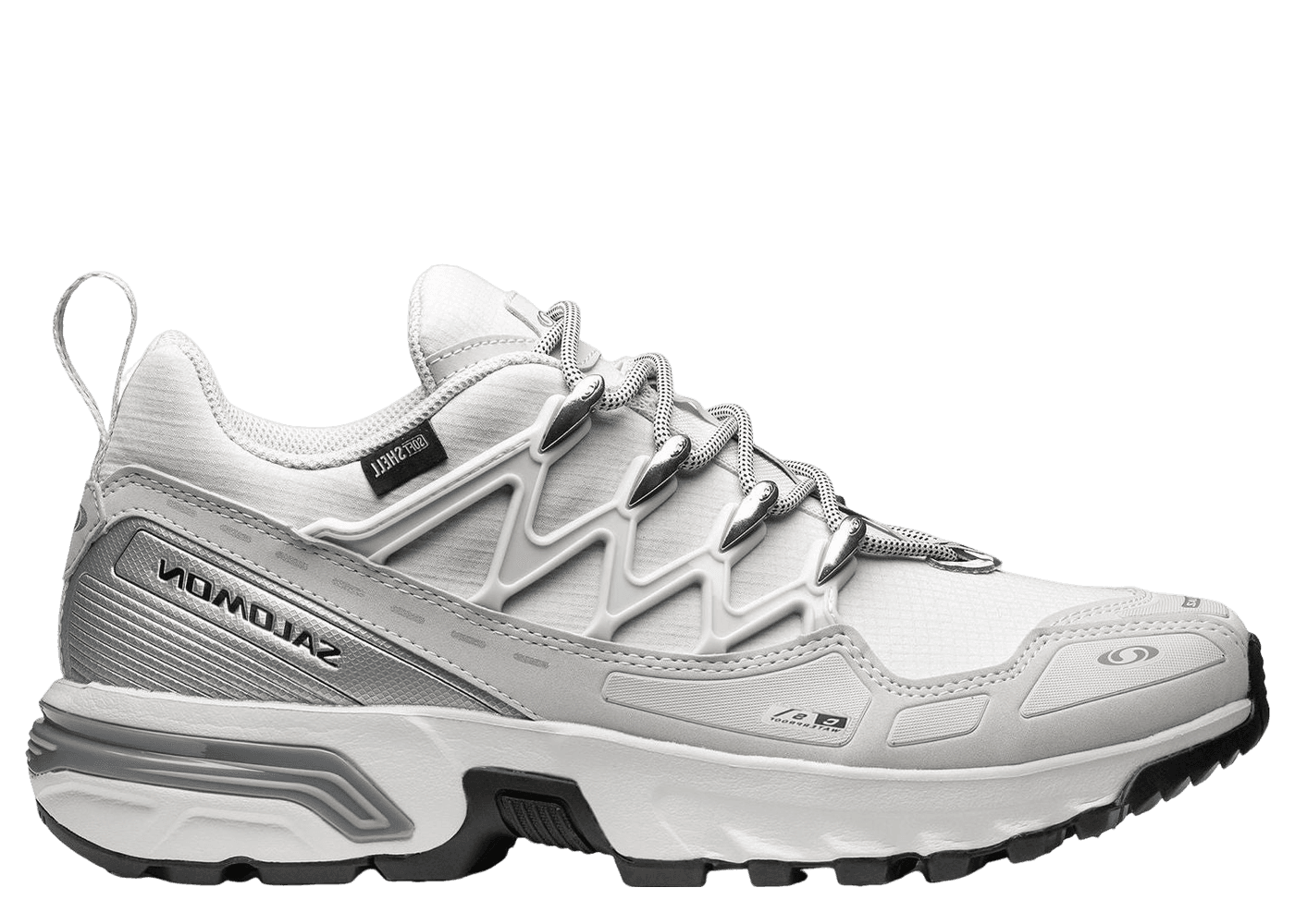 Salomon Acs + White Silver