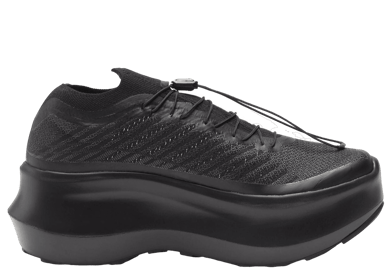 Salomon Comme des Garçons x Pulsar Platform 'Triple Black' (W)