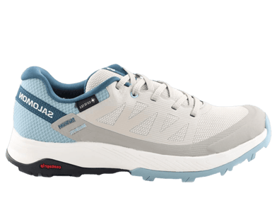 Salomon Outrise GTX Feather Grey Stone Blue (W)