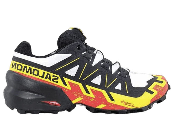 Salomon Speedcross 6 Black Yellow White