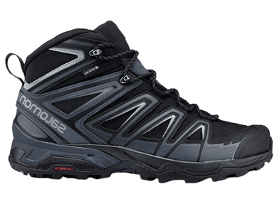 Salomon X Ultra 3 Wide Mid GTX Black Grey