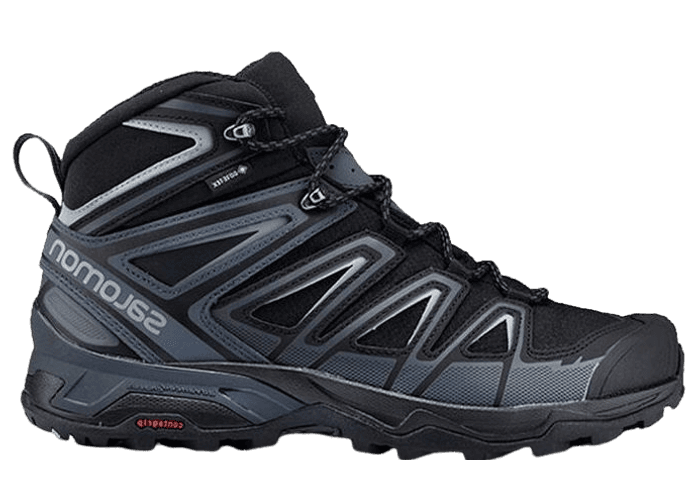 Salomon X Ultra 3 Wide Mid GTX Black Grey