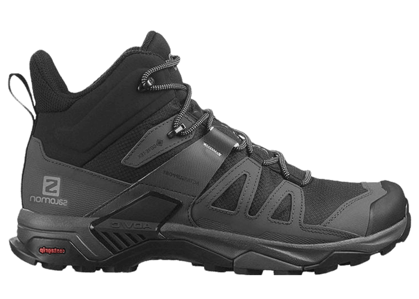Salomon X Ultra 4 Mid GORE-TEX 'Black Magnet'