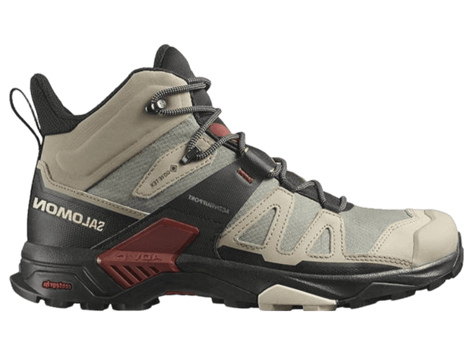 Salomon X Ultra 4 Mid GORE-TEX 'Vintage Khaki Black'