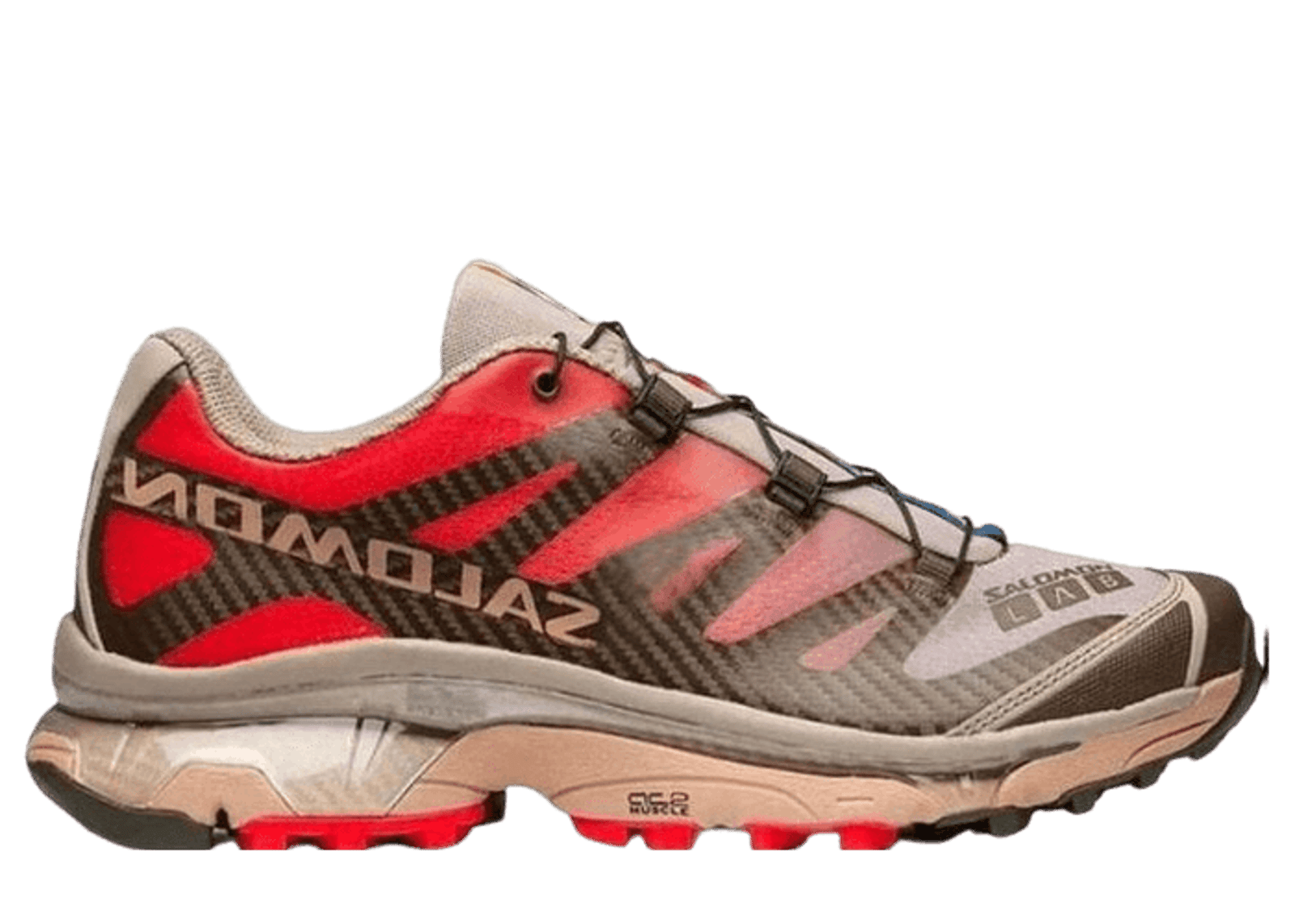 Salomon XT-4 Vintage Khaki Red