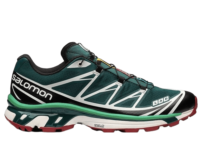 Salomon XT-6 'Deep Teal Biking Red'