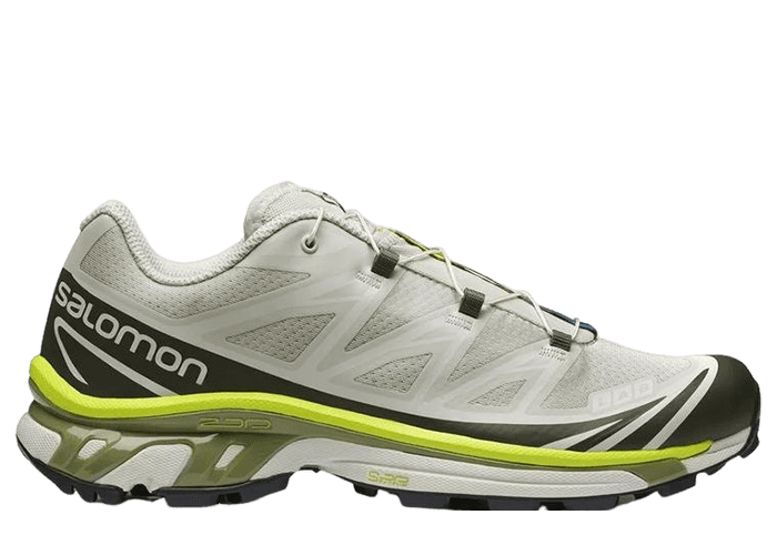 Salomon XT-6 Grey Beige Neon