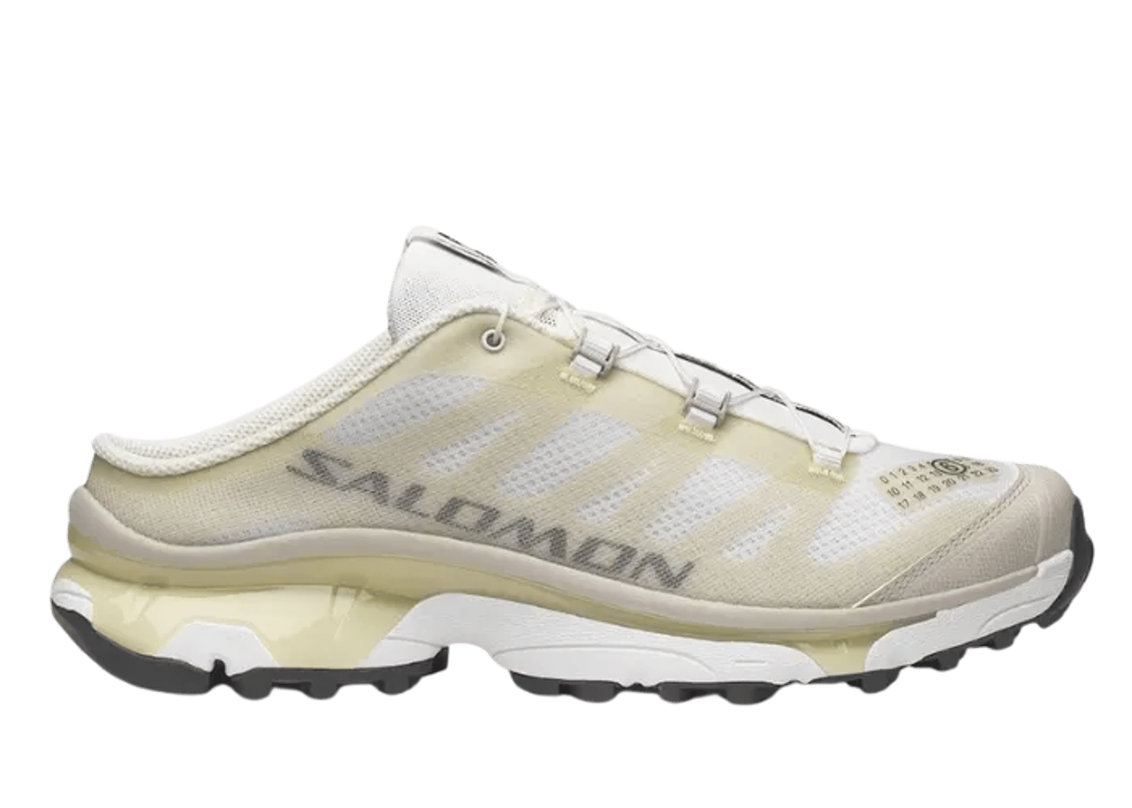 Salomon XT-4 Mule MM6 Maison Margiela White Beige Haze