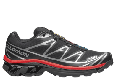 Salomon XT-6 Black Fiery Red