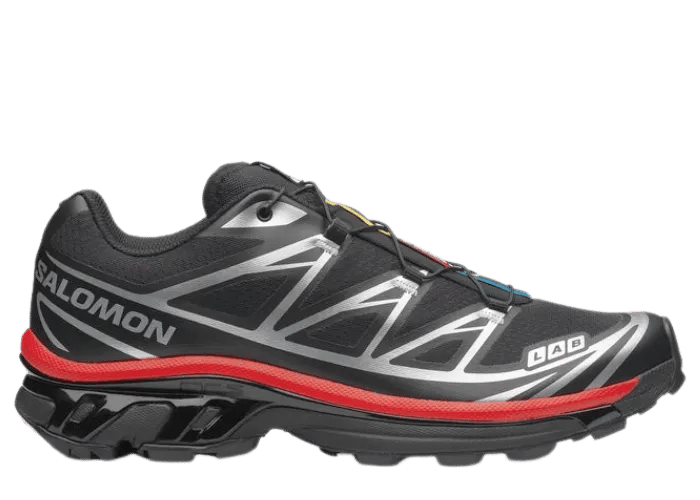 Salomon XT-6 Black Fiery Red