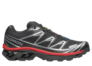 Salomon XT-6 Black Fiery Red