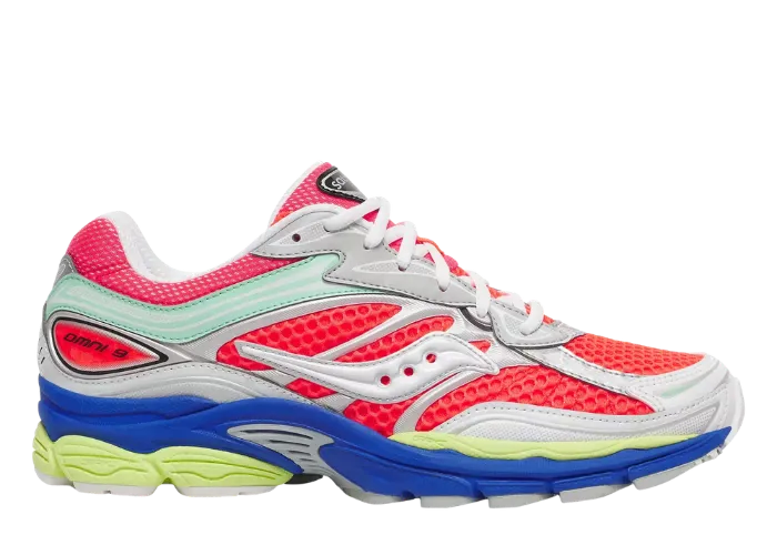 Saucony ProGrid Omni 9 ViZi Red Multi