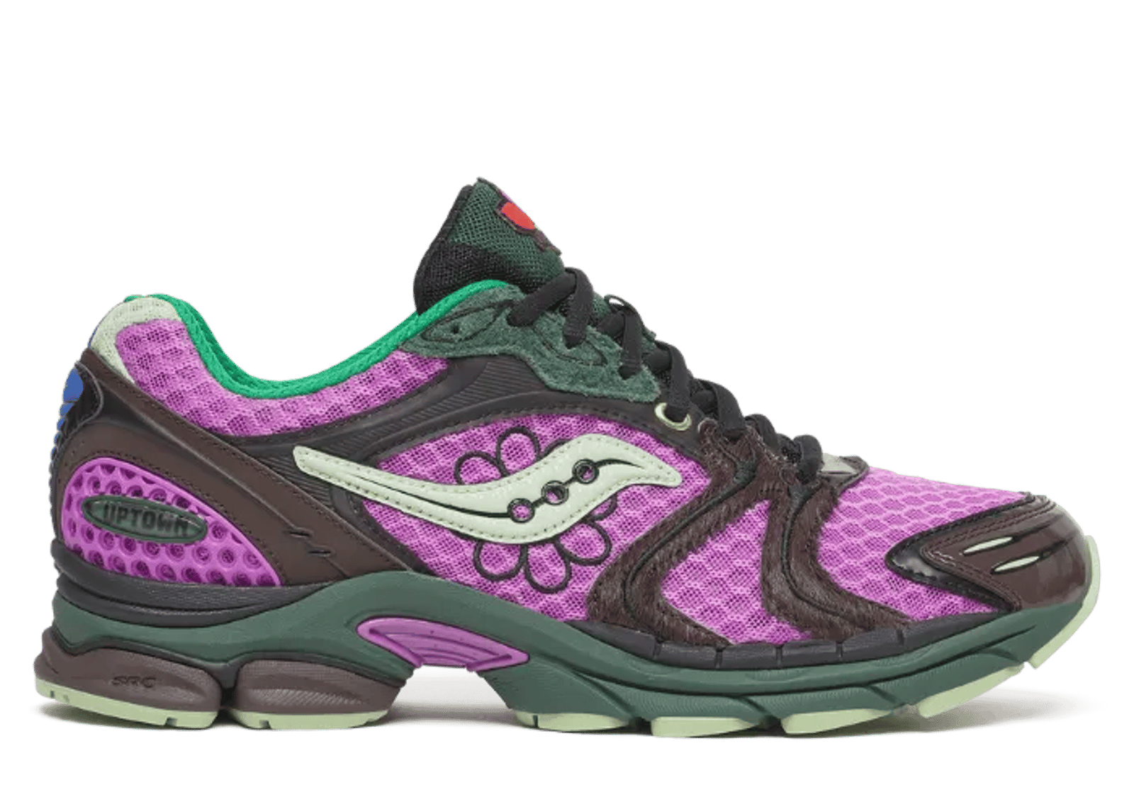 Saucony ProGrid Triumph Jae Tips Flowers Grow Uptown Perilla
