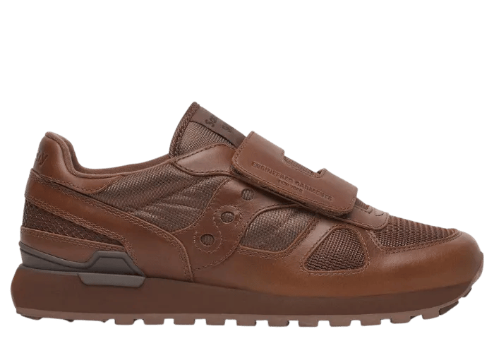 Saucony Shadow Double Velcro Engineered Garments Brown