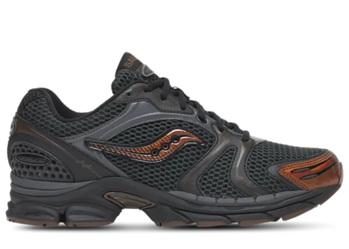 Saucony Triumph 4 Black Grey Gold