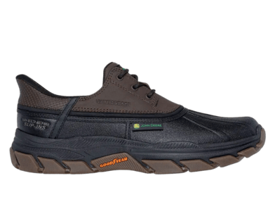 Skechers Slip-ins Respected Tanzier John Deere Chocolate Black