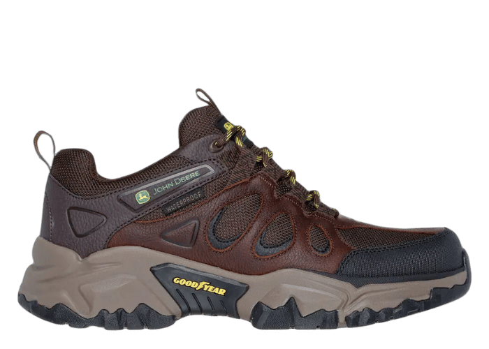 Skechers Relaxed Fit Terraform Dunlow John Deere Red Brown