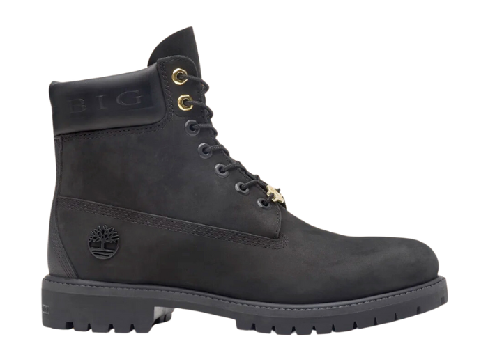 Timberland black and red boots 2025