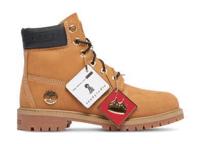 Timberland 6-inch Premium Boot The Notorious B.I.G. Wheat (GS)