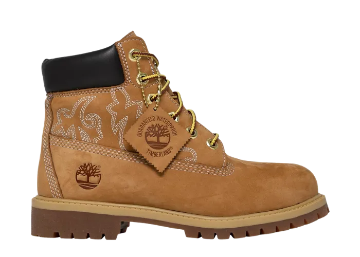 Timberland 6-Inch Waterproof Boot Wheat (GS)