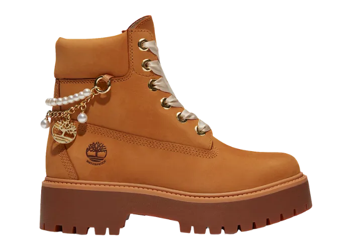 Timberland 6-Inch Waterproof Platform Boot Stone Street (W)