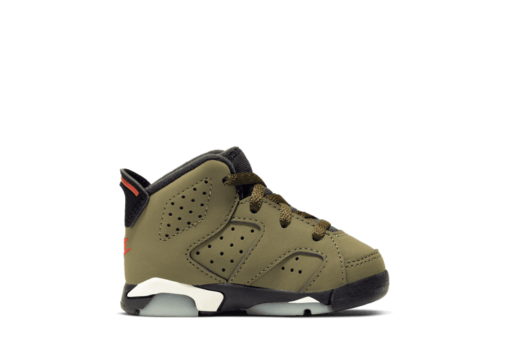 Travis Scott x Air Jordan 6 Retro 'Olive' (TD) - CQ3567-200