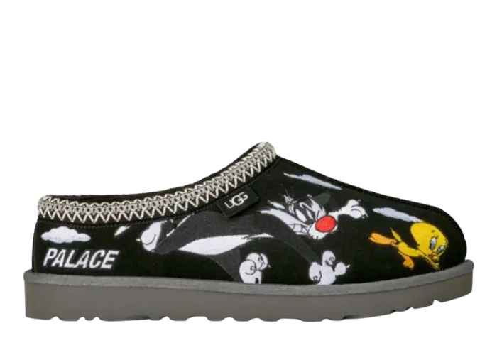 UGG Tasman Slipper Palace Looney Tunes Black - 1181910-BLK