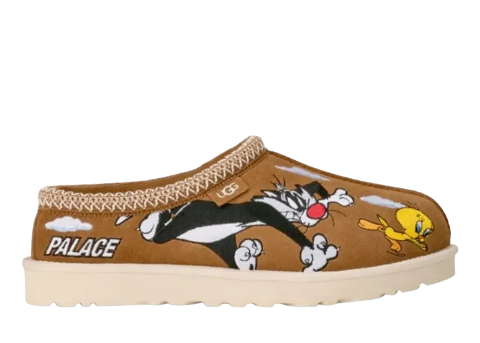 UGG Tasman Slipper Palace Looney Tunes Chestnut - 1181910-CHE