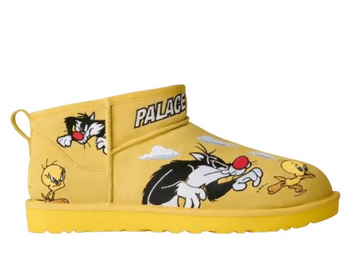 UGG Classic Ultra Mini Boot Palace Looney Tunes Yellow