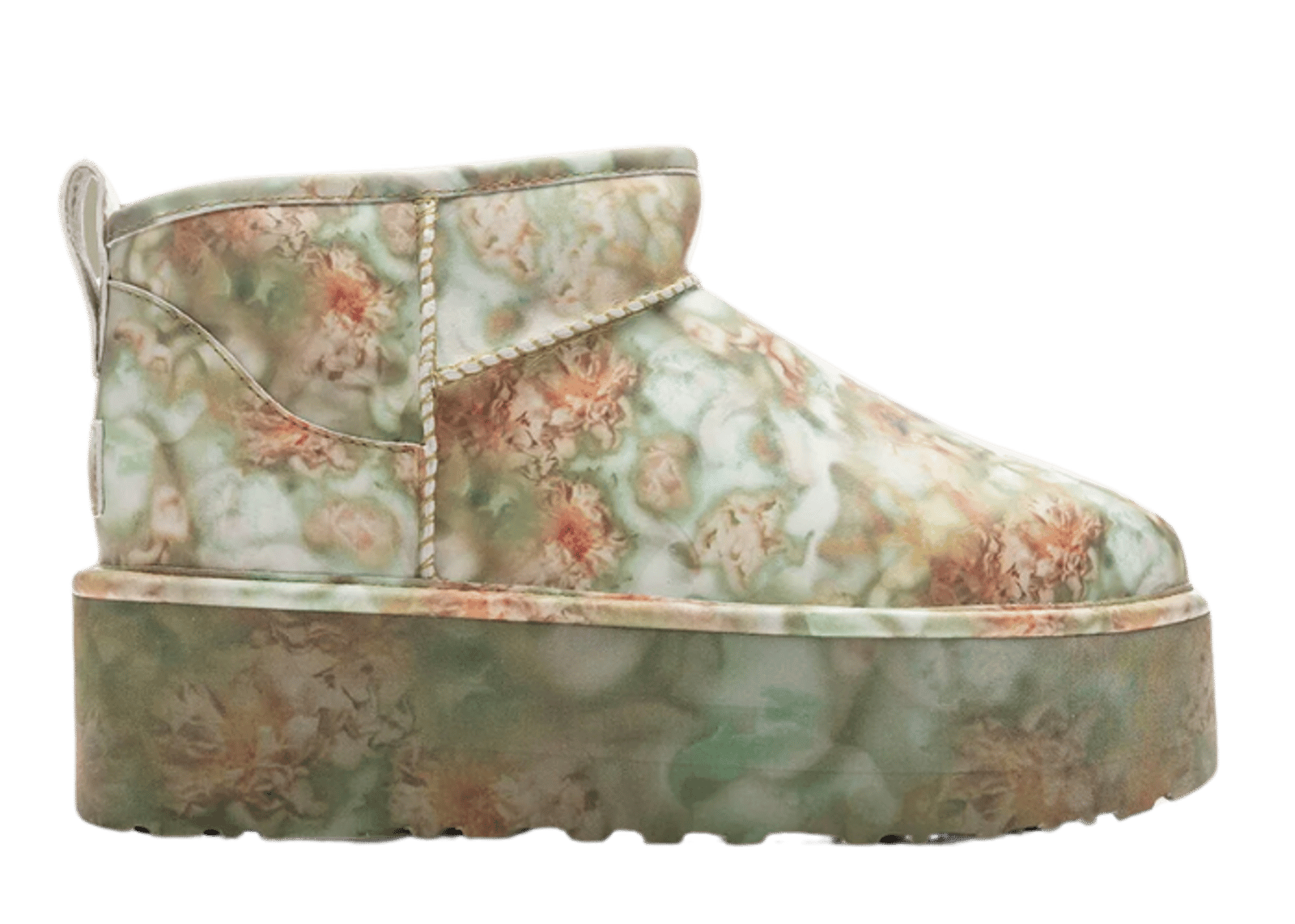 UGG Classic Ultra Mini Platform Collina Strada Green Floral (W)