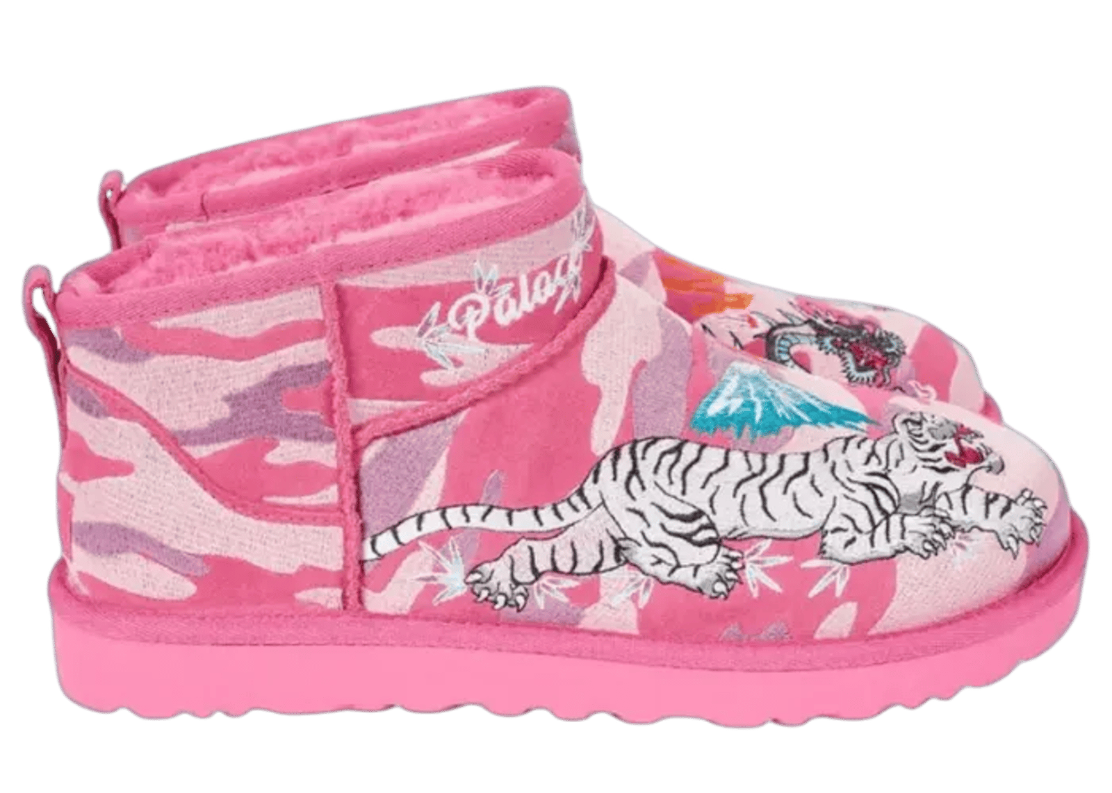 【公式ショップ】 Boot Mini UGG Palace Buy to Where & Raffles Camo Pink 靴