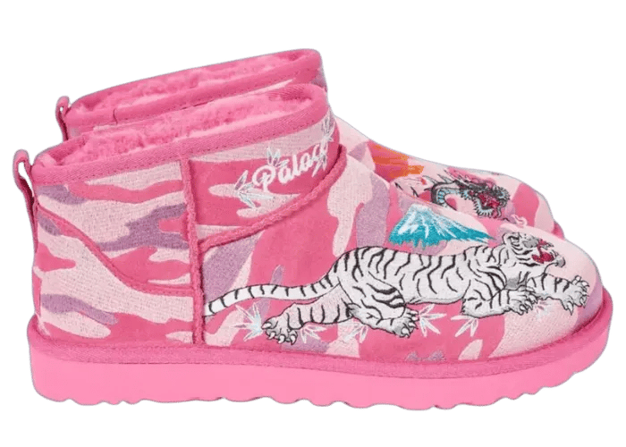 【激安通販 オンラインショップ】日用品 Palace Boot Mini UGG Pink Buy to Where & Raffles Camo 靴