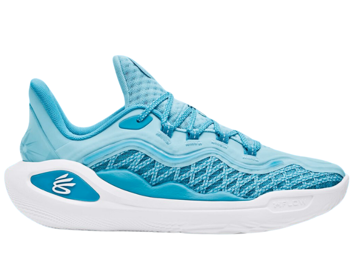 UNDER ARMOUR CURRY11シューズ ライトブルー Under Armour CURRY 11 MOUTHGUARD - Basketball shoes - sky blue